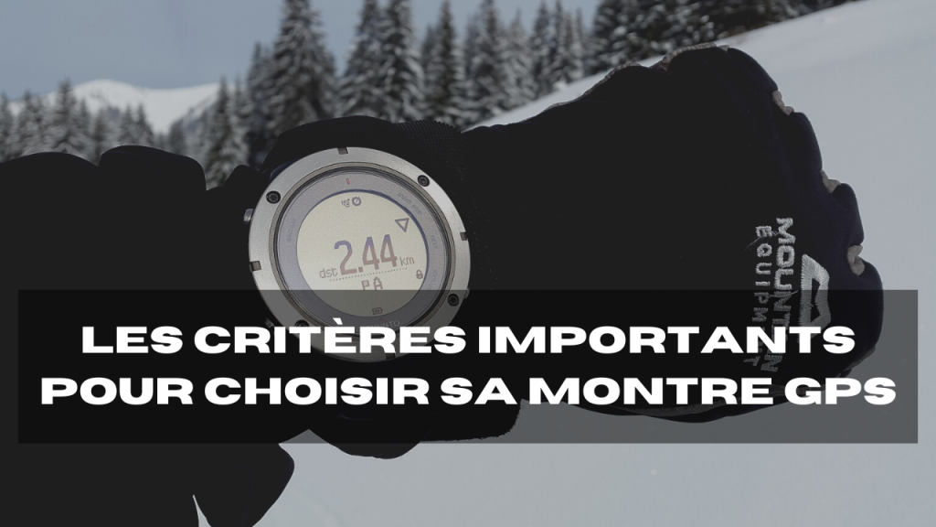 choisir sa montre connectée gps